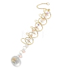 Spiral Alloy Hanging Ornaments HJEW-Q012-01A-3