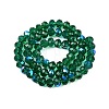 Electroplate Glass Beads Strands EGLA-A044-T8mm-L18-3