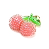 AB Color Alloy & Resin Beaded Pendants RE-CBA4A70-02C-2