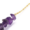 K9 Glass Teardrop Pendant Decoration PW-WG94258-01-4