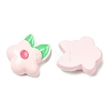Opaque Resin Fruit Cabochons RESI-G072-02G-1