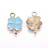 Alloy Enamel Pendants ENAM-L017-I01-2