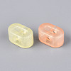 Luminous Frosted Transparent Acrylic Beads TACR-T029-21A-3