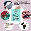 100Pcs Thank You Printed Eco-Friendly Reusable Bags ABAG-SP0001-61A-C-6