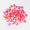 Eco-Friendly Transparent Acrylic Beads X-PL556-7-2