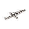 304 Stainless Steel Pendants X-STAS-E158-01AS-3