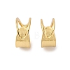 C-Shaped Brass Cuff Earrings EJEW-G445-04G-4
