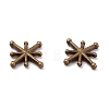 Zinc Alloy Cabochons PALLOY-WH0036-22AB-2