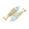Rack Plating Brass Pendants KK-A268-05G-C05-4