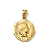 304 Stainless Steel Pendants STAS-B094-01G-G-1