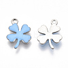 201 Stainless Steel Enamel Charms STAS-N088-18-4