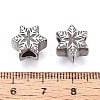 304 Stainless Steel European Style Large Hole Beads STAS-T072-142P-3
