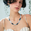 1Strand Electroplate Transparent Glass Beads Strands EGLA-TADJ0001-20D-9
