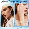 180Pcs 6 Styles Transparent Crackle Acrylic Beads OACR-YW0004-30-6