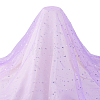 BENECREAT 1 Bag Nylon Glitter Mesh Lace Fabric DIY-BC0012-56A-1