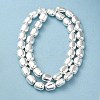 Electroplated Synthetic Non-magnetic Hematite Beads Strands G-Q1009-J02-01S-2