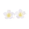 Flower Acrylic Bead Caps SACR-T017-51A-3