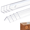 Plastic Self-adhesive Wall Corner Protector AJEW-WH0606-90A-1
