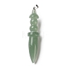 Natural Green Aventurine Big Pendants G-H338-03P-07-1