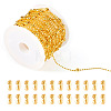 DIY Necklaces Making Kits DIY-TA0009-21G-1