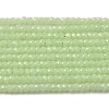 Synthetic Luminous Stone Beads Strands G-C086-01A-08-1