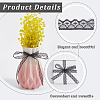 Polyester Flower Lace Ribbon OCOR-CY0004-21-5