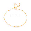 Brass Cable Chain Bracelets for Women BJEW-N032-08F-G-2