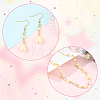 100Pcs 2 Styles Dyed Synthetic Coral Jasmine Flower Beads CORA-SZ0001-01-6