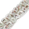 Handmade Milleflori Glass Beads Strands LAMP-M018-01A-03-1