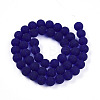 Transparent Glass Beads Strands GLAA-T032-T8mm-MD15-2
