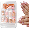 1 Bag ABS Plastic Full Cover Press On False Nails MRMJ-CP0001-58-8