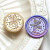 Wax Seal Brass Stamp Heads AJEW-I067-A10-1