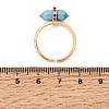 Synthetic Turquoise Cuff Rings GG-CBA0B5A-03G-01-5