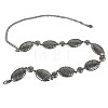 Alloy Twisted Oval Cutout Waist Chains WG99287-01-3