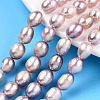 Natural Cultured Freshwater Pearl Beads Strands PEAR-N012-07P-1