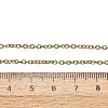 304 Stainless Steel Cable Chain Necklace Making STAS-P045-01G-A-4
