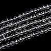Natural Quartz Crystal Beads Strands G-H236-05A-6mm-1