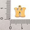 201 Stainless Steel Charms STAS-U016-01G-W-3