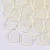 Transparent Resin Cabochons CRES-T008-18-1