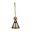 Christmas Iron Bell Hanging Ornaments HJEW-JM02443-1