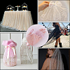 1M Sequins Polyester Organza Fabrics DIY-CY0003-41A-5