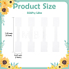 500Pcs Folding Blank Paper Jewelry Price Tags CDIS-FS0001-34B-3