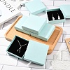 6Pcs Square Cardboard Necklace Box CBOX-YW0001-05D-3