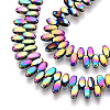 Electroplated Synthetic Non-magnetic Hematite Beads Strands G-T139-65A-3