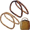 4Pcs 2 Colors Bamboo Bag Handle FIND-CA0002-52B-1