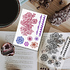 Custom PVC Plastic Clear Stamps DIY-WH0618-0093-6