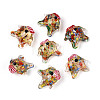Handmade Lampwork Beads Strands LAMP-N036-22C-1