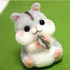 Animal Shape Needle Felting Starter Kit DOLL-PW0002-062A-1