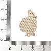 Thanksgiving Day Alloy Enamel Pendants ENAM-I077-01KCG-04-3