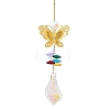 Hollow Alloy Hanging Ornaments HJEW-Q012-07C-1